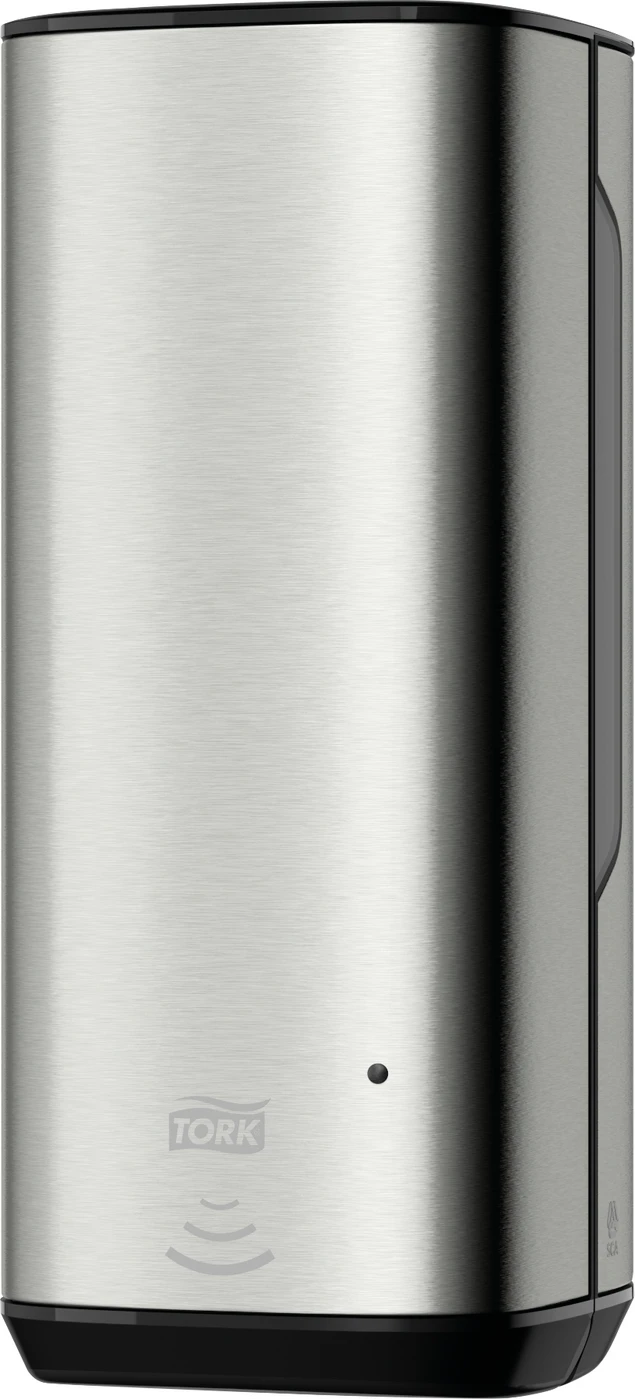 TORK® Sensorspender für Schaumseife S4 System und Händedesinfektion Stück mit Sensor, Edelstahl/schwarz