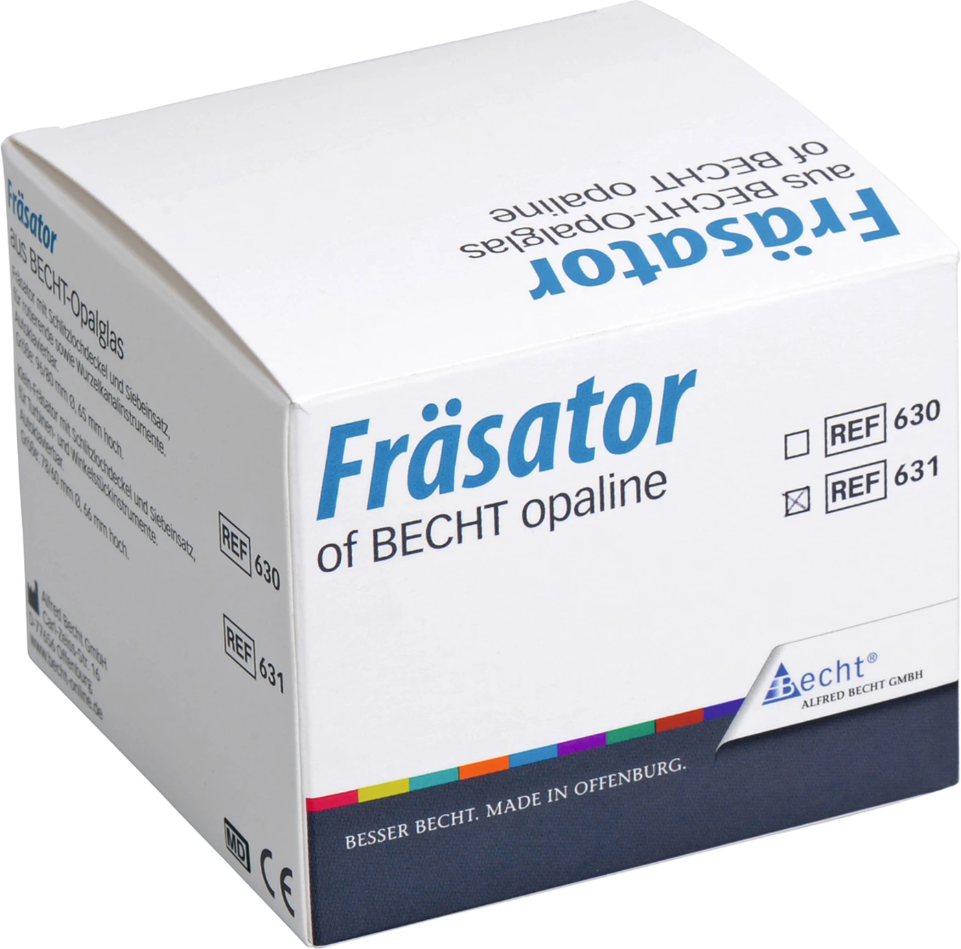 Fräsator 631 Stück Fräsator aus Opalglas, autoklavierbar, inklusive Zubehör Fräsator 631 Stück Fräsator aus Opalglas, autoklavierbar, inklusive Zubehör