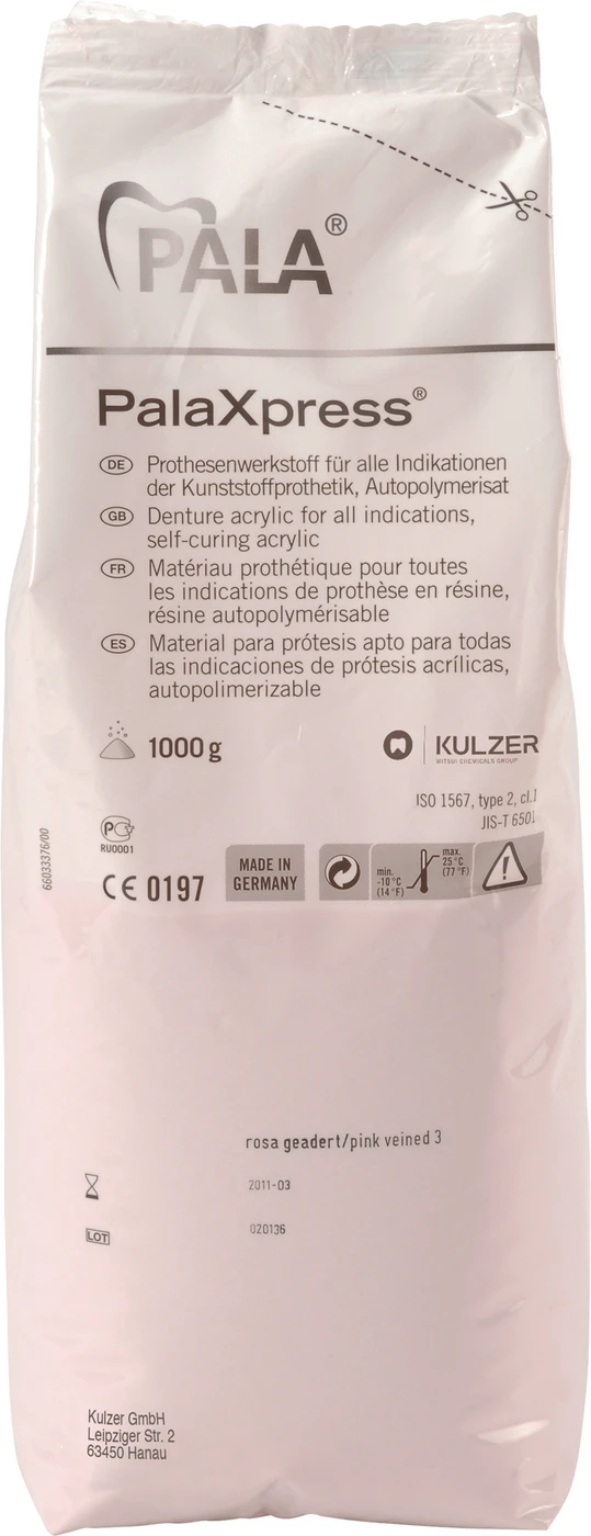 PalaXpress® Packung 1 kg Pulver farblos