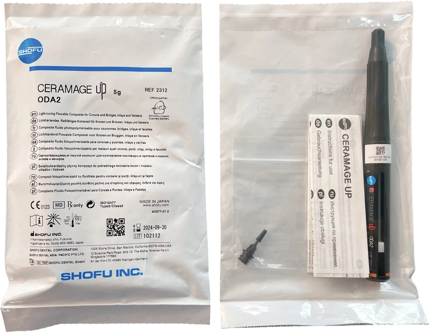 CERAMAGE UP Spritze 5 g Komposit opaque dentin A2