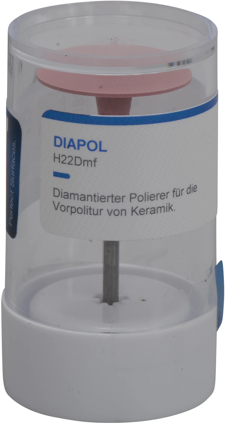 EVE DIAPOL® Stück rosa mittel, HP, Figur Scheibe, 22 x 0,5 mm