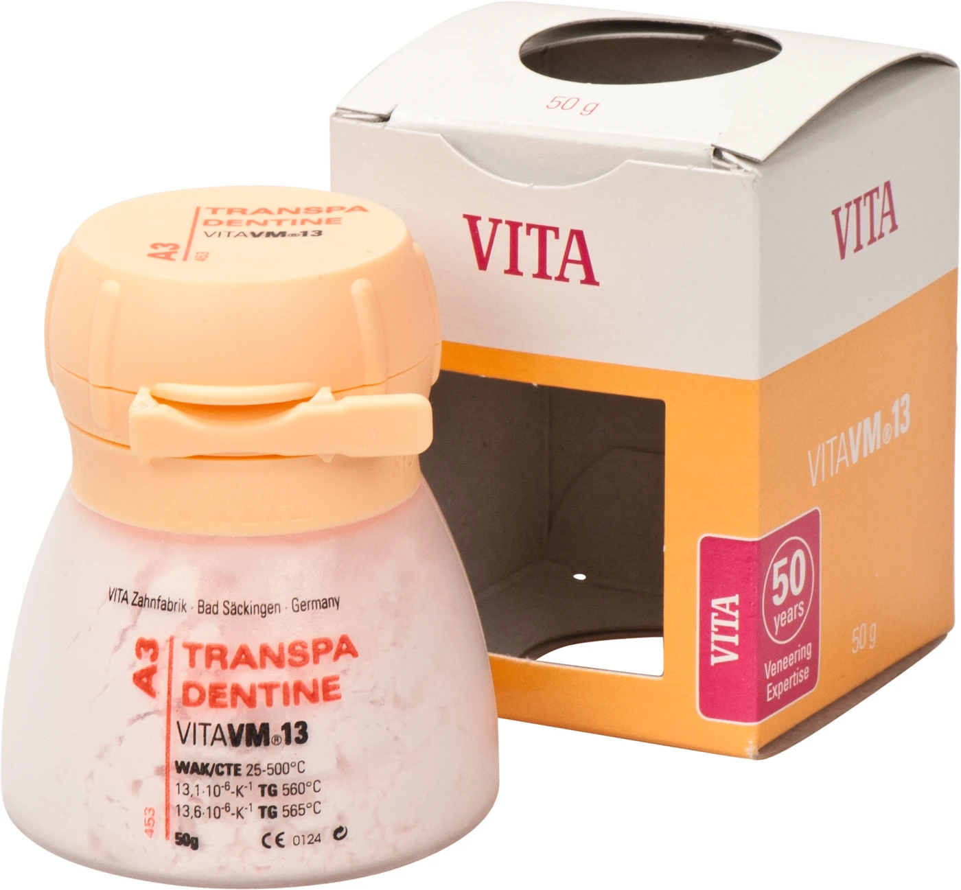 VITA VM® 13 classical A1-D4® Dose 50 g Pulver transpa dentine A3