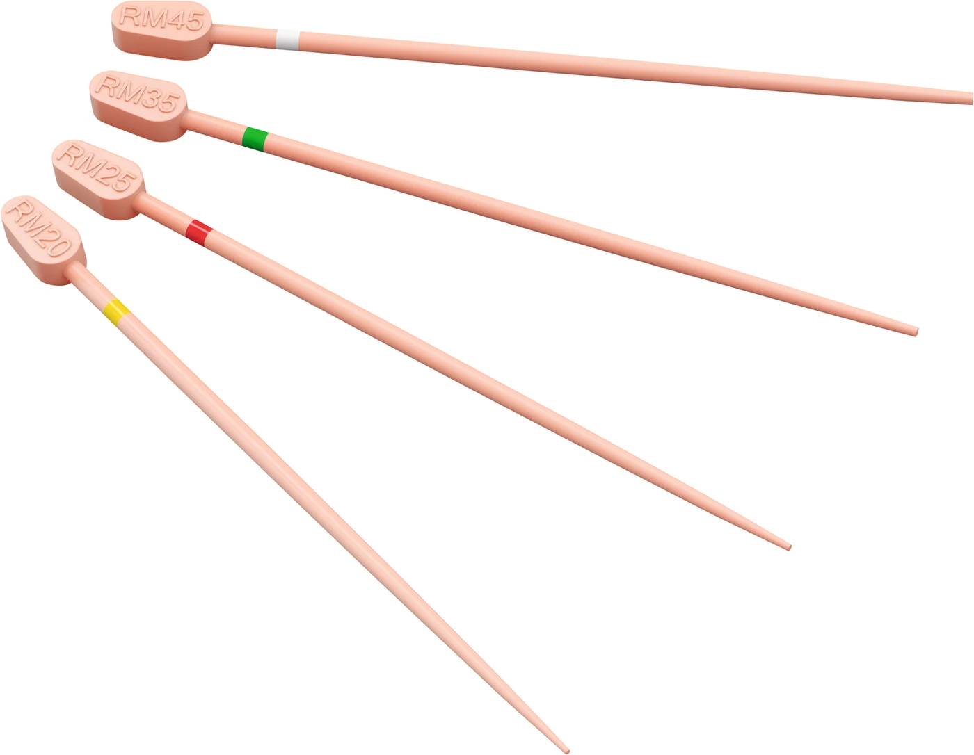 Reciproc® Minima ConformFit Guttaperchaspitzen Sortiment 60 Stück Größe (12 x RM 20, 24 x RM25, 12 x RM35, 12 x RM45)