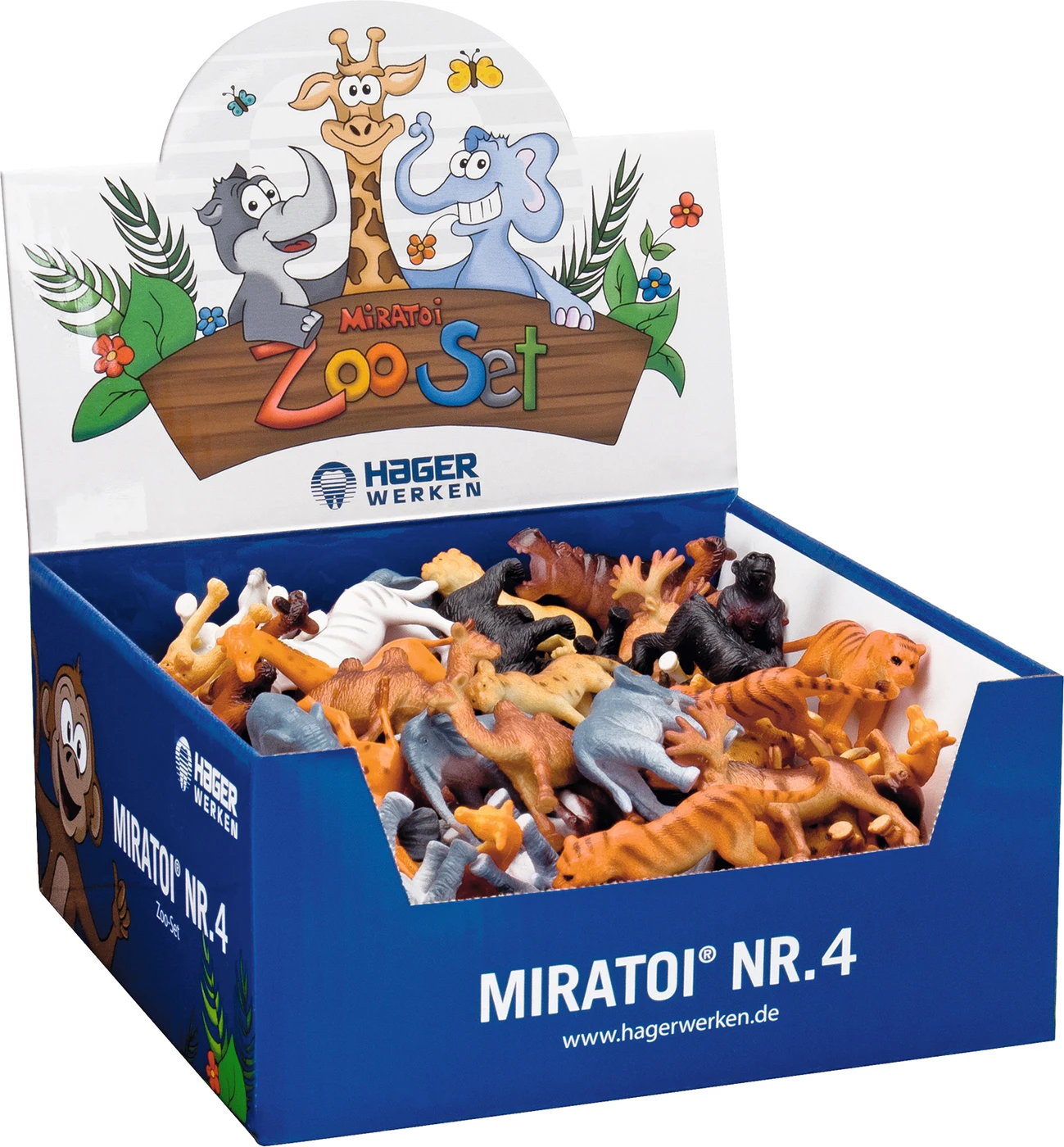 Miratoi®  Nr. 4 Zoo-Set Packung 100 Stück