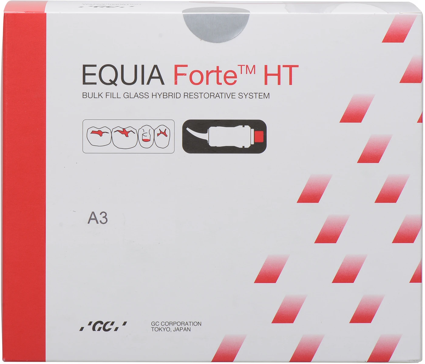 GC EQUIA Forte™ HT Promopackung 200 Kapseln A3, 4 ml FlipCap Coat