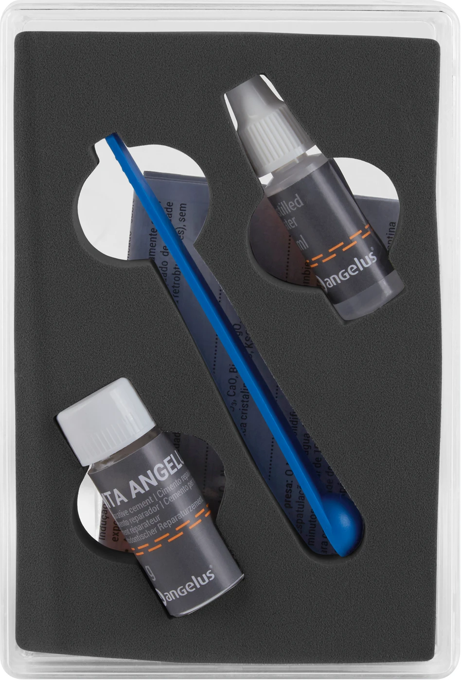 MTA Angelus - Root Canal Repair Material Packung 1 g Zement grau inklusive Zubehör