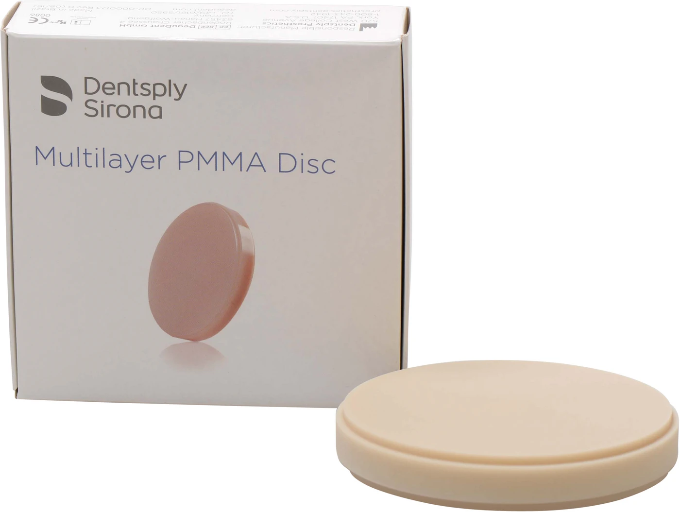 PMMA Disk Stück Ø 98 mm H 20 mm, A1, Multilayer