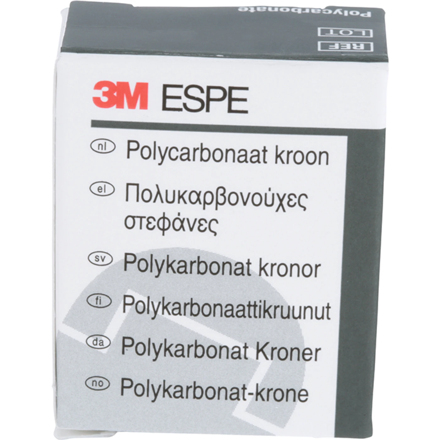 Polycarbonat-Kronen Packung 5 Stück Nr. 17