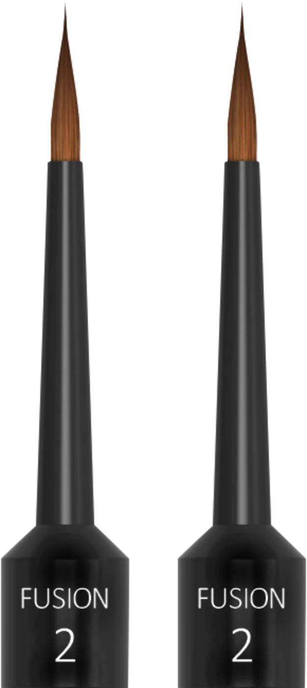 FUSION.brush Packung 2 Pinselspitzen Größe 2