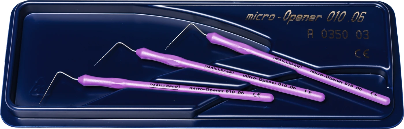Micro-Instrumente Packung 3 Micro-Opener Taper.06 ISO 010