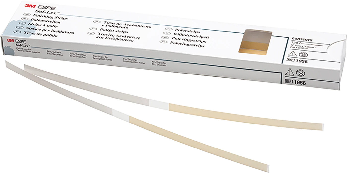 Sof-Lex™ Finier- und Polierstreifen Packung 120 Streifen fein/superfein