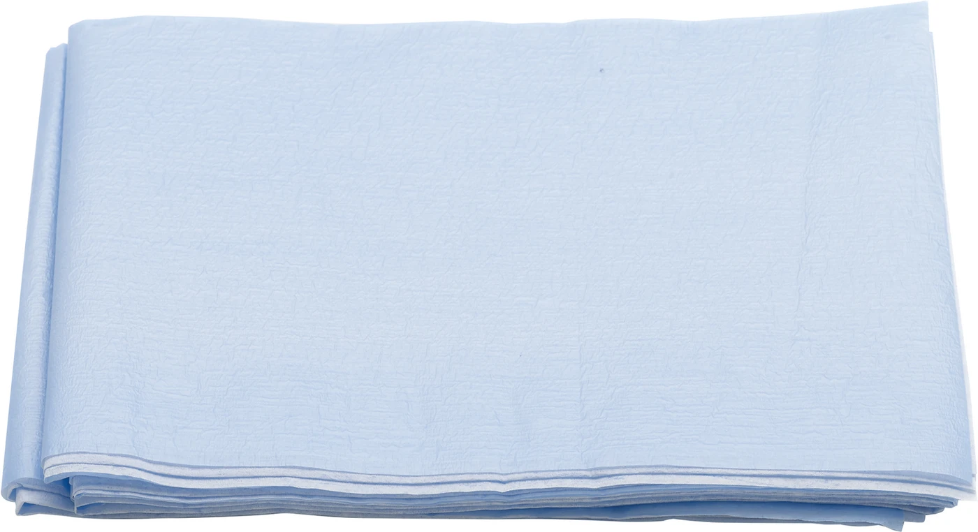 OP-Abdecktuch Packung 75 Stück 75 x 90 cm hellblau