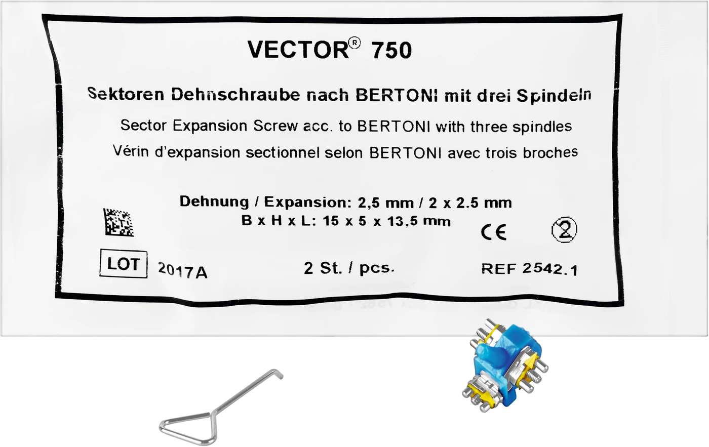VECTOR® 750 nach Bertoni Packung 2 Stück VECTOR 750