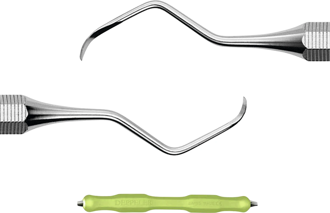 DEPPELER Scaler M23™ Stück M23 mit CN Griff grün