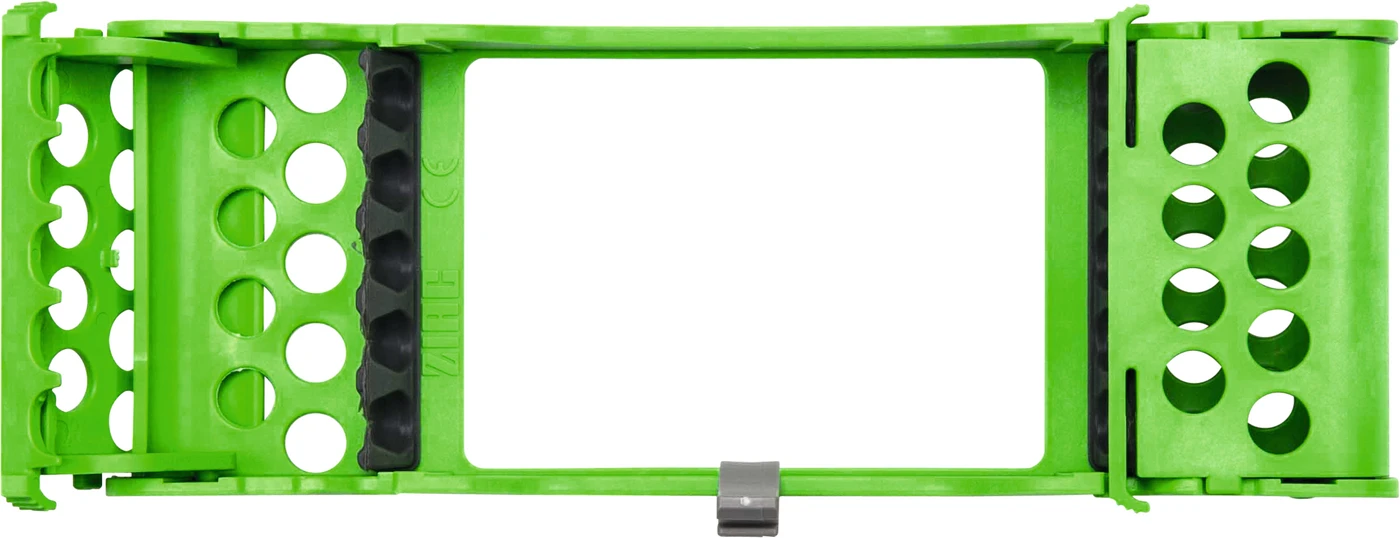 E-Z Jett Kassetten Stück 20,2 x 9,7 x 3 cm, für 5 Instrumente neongrün