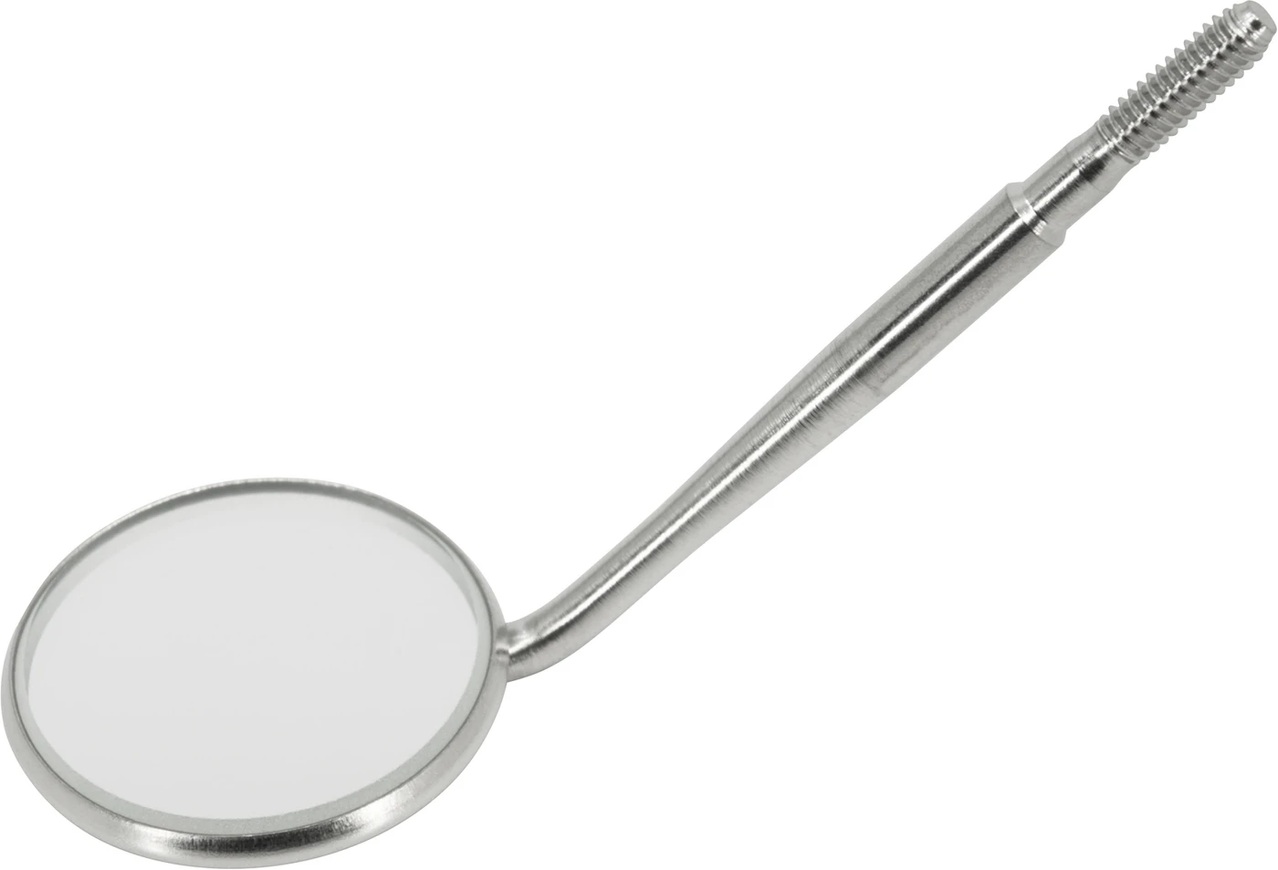 SEplus Mundspiegel Packung 12 Stück CS-Stiel konisch 4 plan, Ø 22 mm