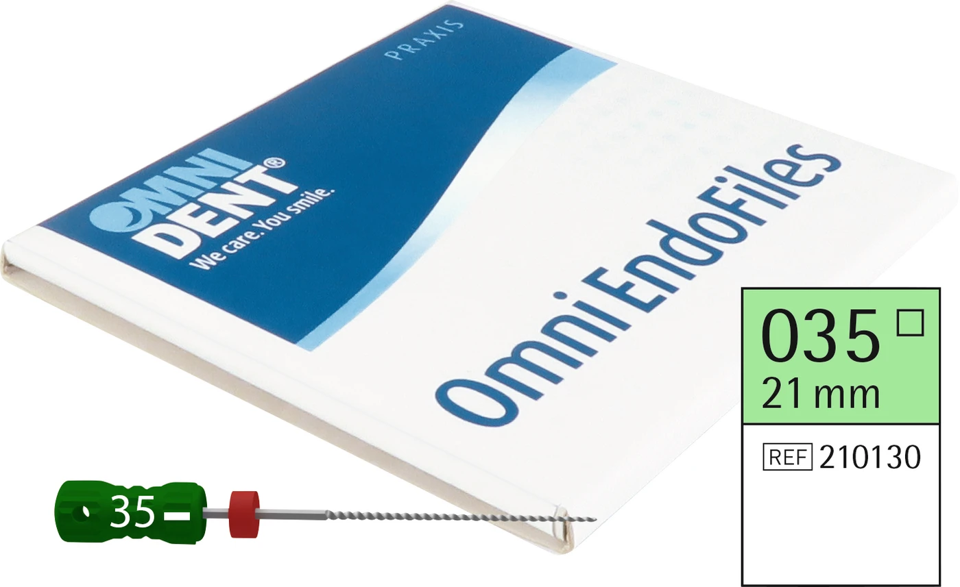 Omni K-Feilen steril Packung 6 Stück 21 mm, ISO 035