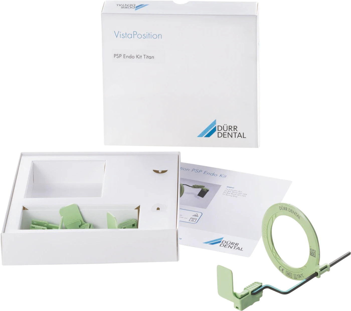 VistaPosition PSP Haltersystem Kit 1 Führungsstange, 4 Bissplatten, 1 Visierring