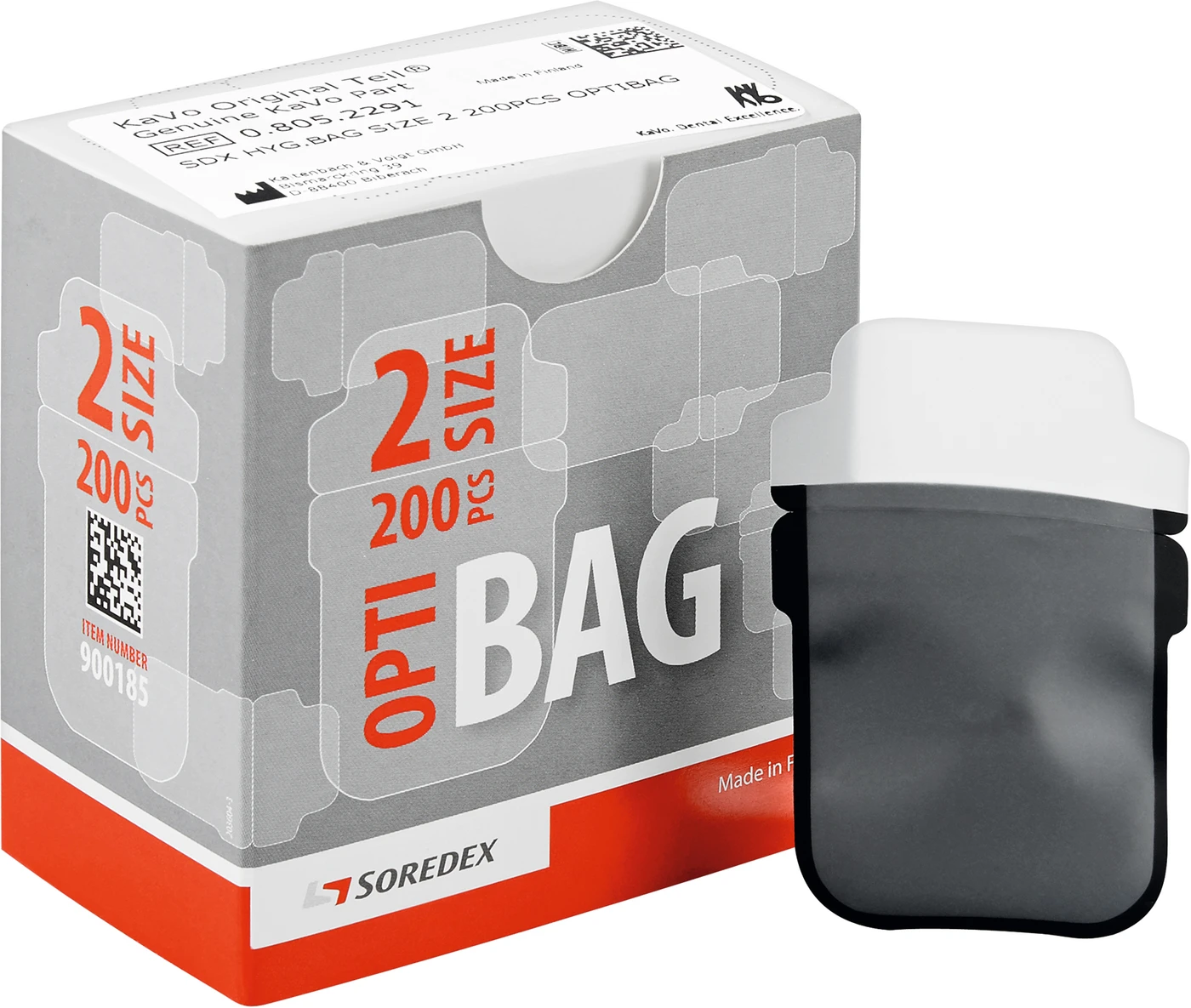 Digora Schutzhüllen Packung 200 Stück Size 2 (3 x 4 cm)