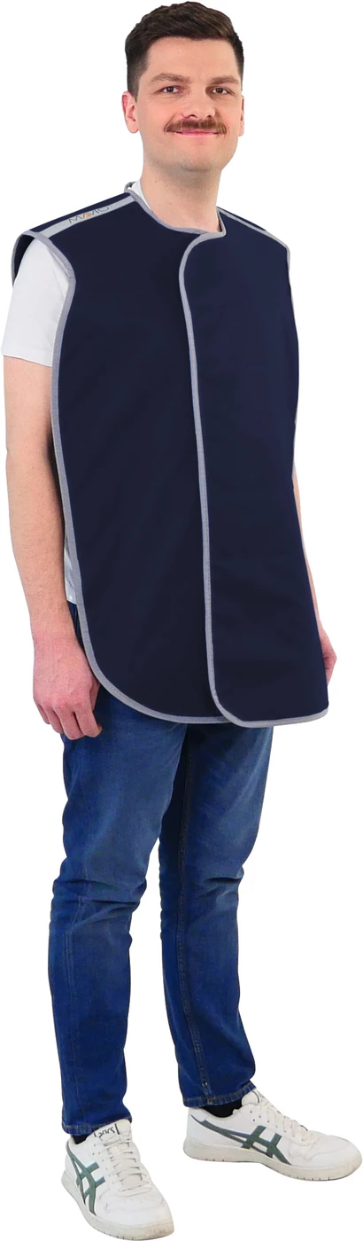 Panorama-Schürze Stück Blue Admiral, für Erwachsene, HPMF Duplex, Leadfree 2.0