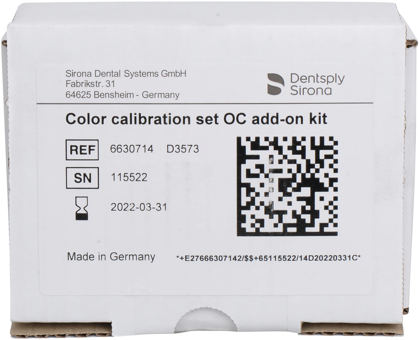 Color calibration set OC add-on Kit