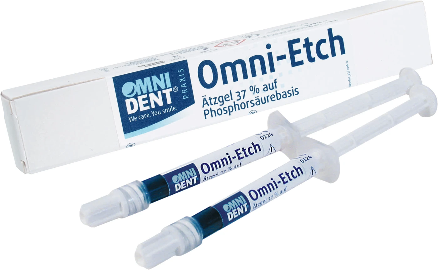 Omni-Etch Packung 2 x 1,9 g Spritze, 4 Applikationskanülen