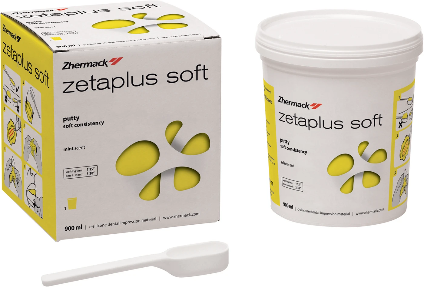 Zetaplus Soft Dose 900 ml Silikon