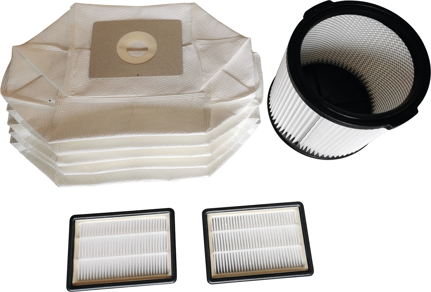 Filter-Kit SG Economy Set 1 Hauptfilter, 5 Filtertaschen, 2 HEPA Schwebstofffilter