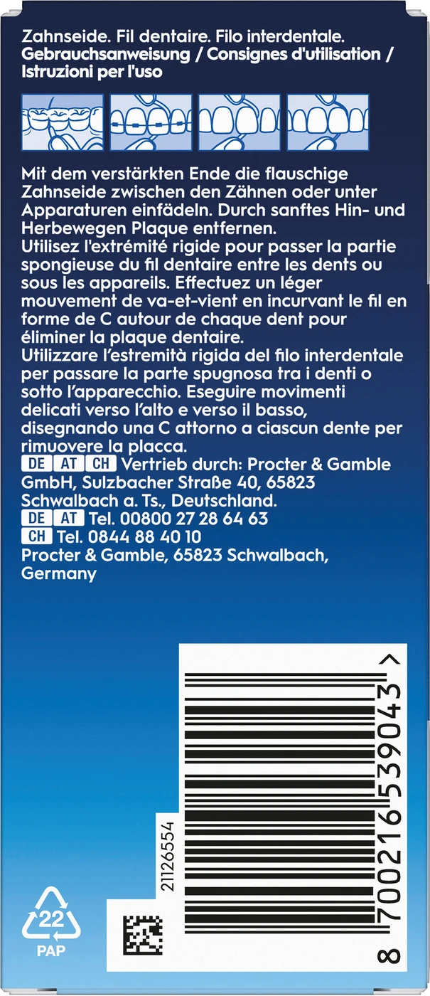 Oral-B® Superfloss™ Box 50 Stück Oral-B® Superfloss™ Box 50 Stück