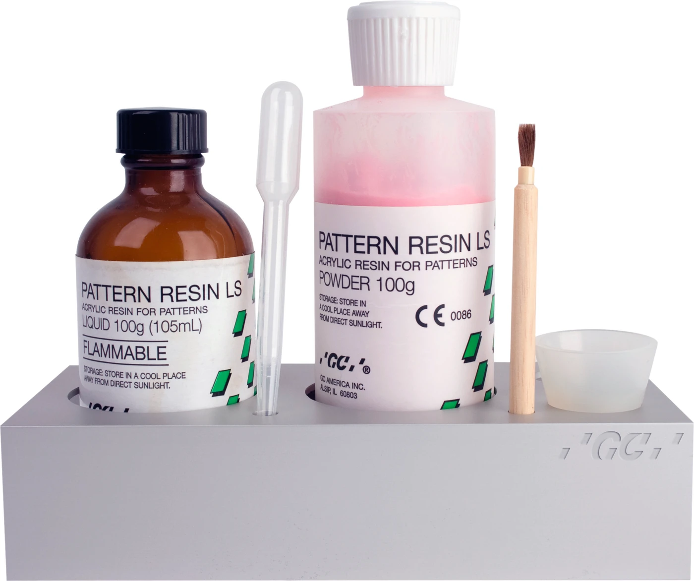 PATTERN RESIN LS Aktionspaket inklusive Aluständer 