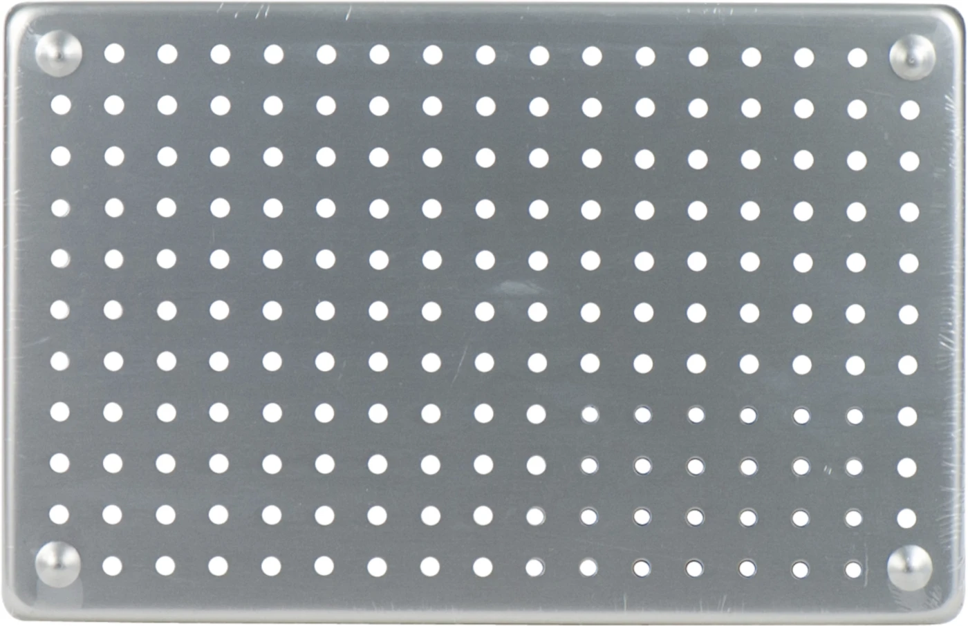 ALUMINIUM TRAY Stück Tray silber 28 x 18 cm, perforiert ALUMINIUM TRAY Stück Tray silber 28 x 18 cm, perforiert