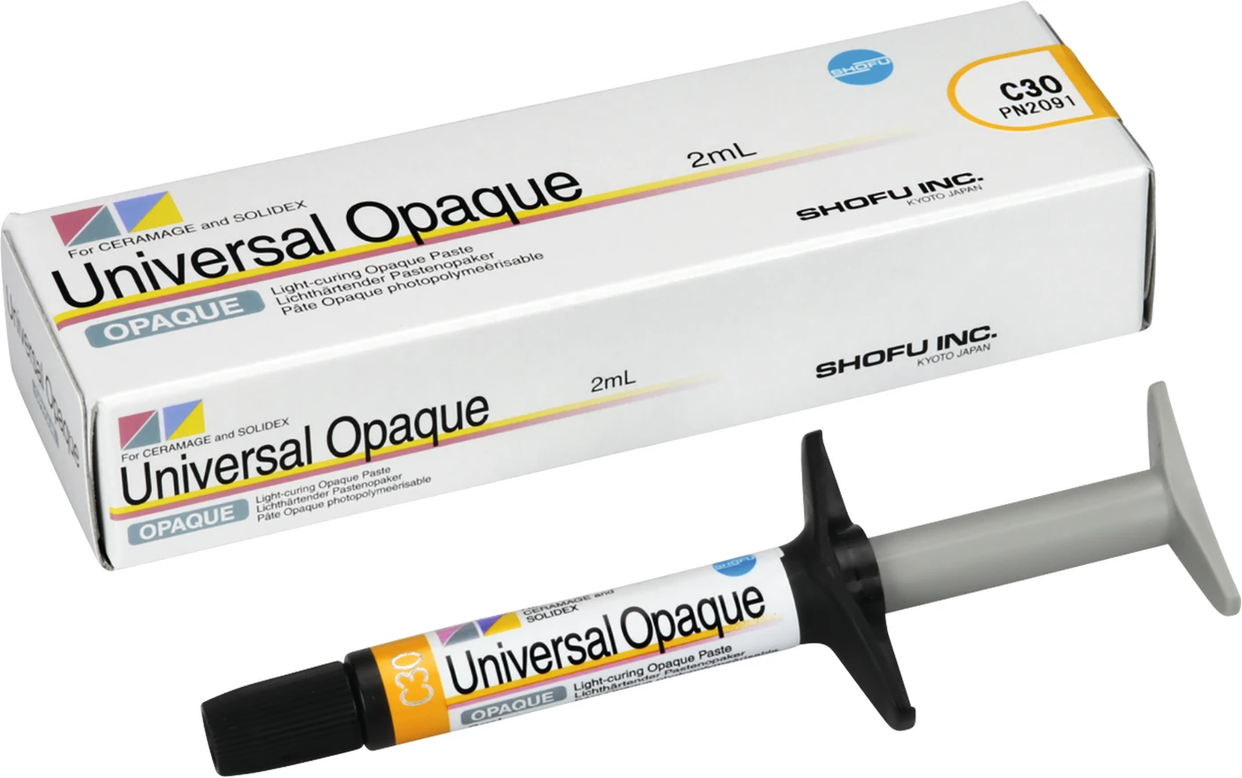 Universal Opaque Spritze 2 ml Paste C3O