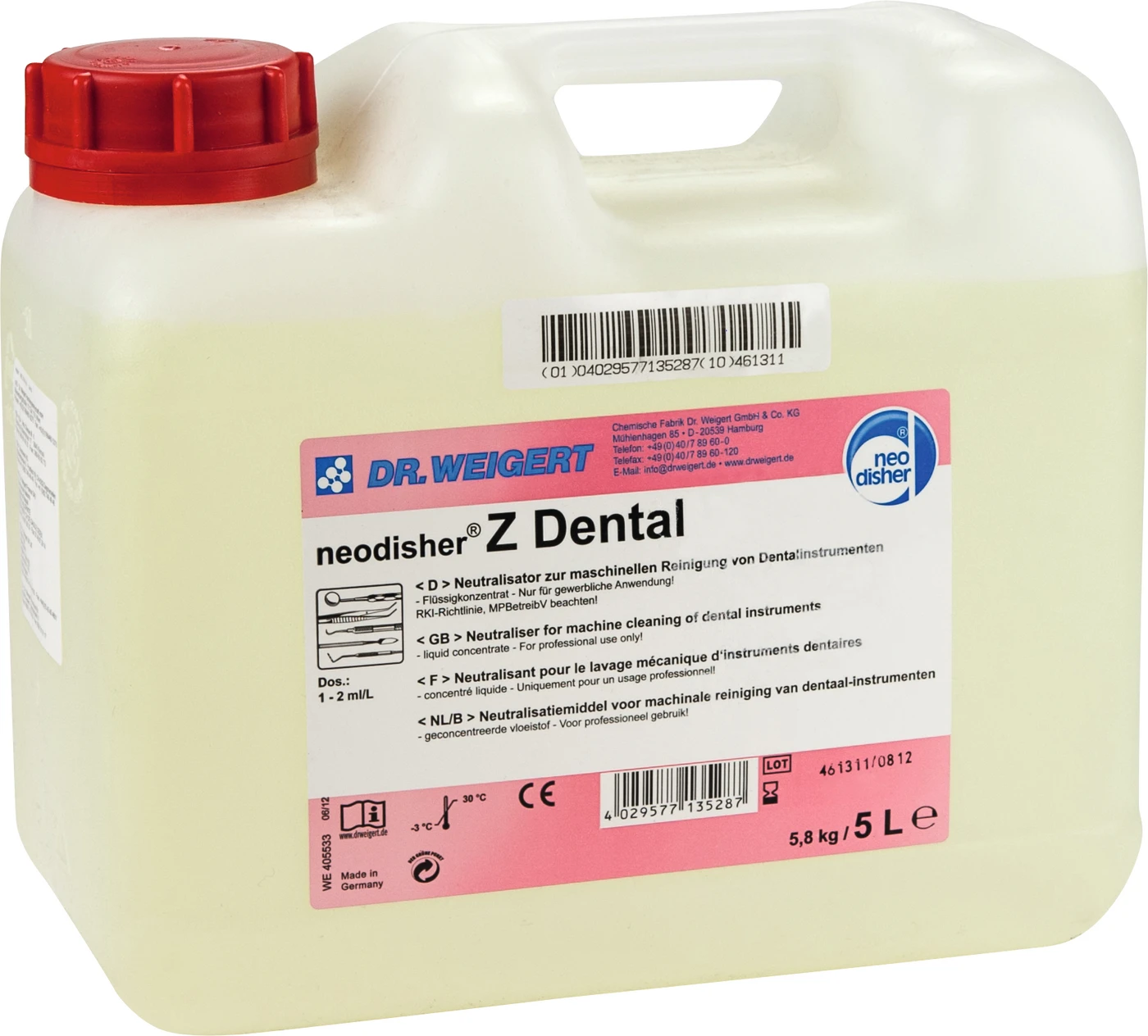 neodisher® Z Dental Kanister 5 Liter
