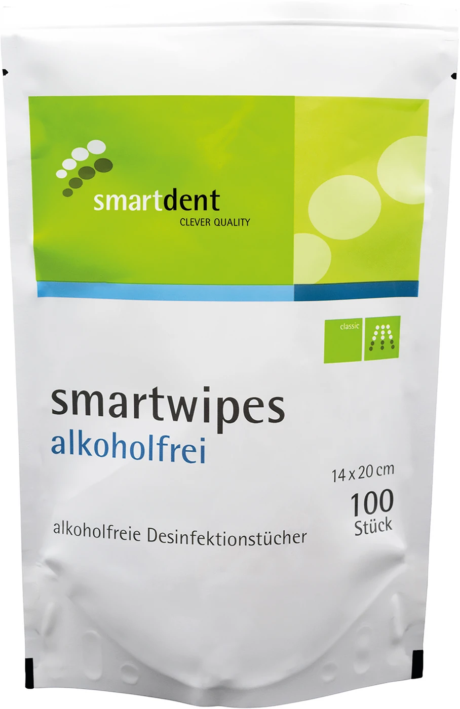 smartwipes alkoholfrei Refill Packung 100 Stück