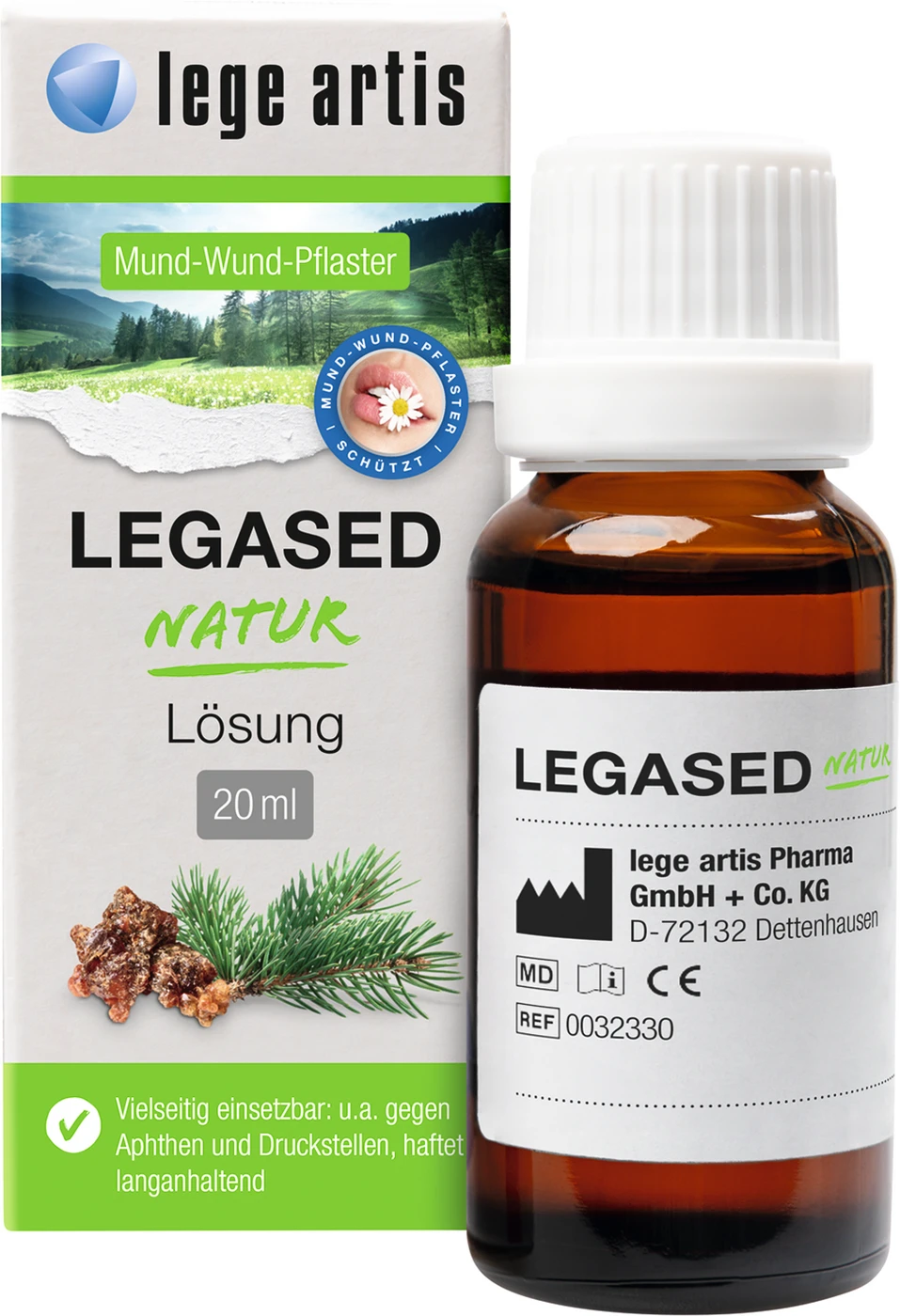 LEGASED natur Flasche 20 ml Flüssigkeit