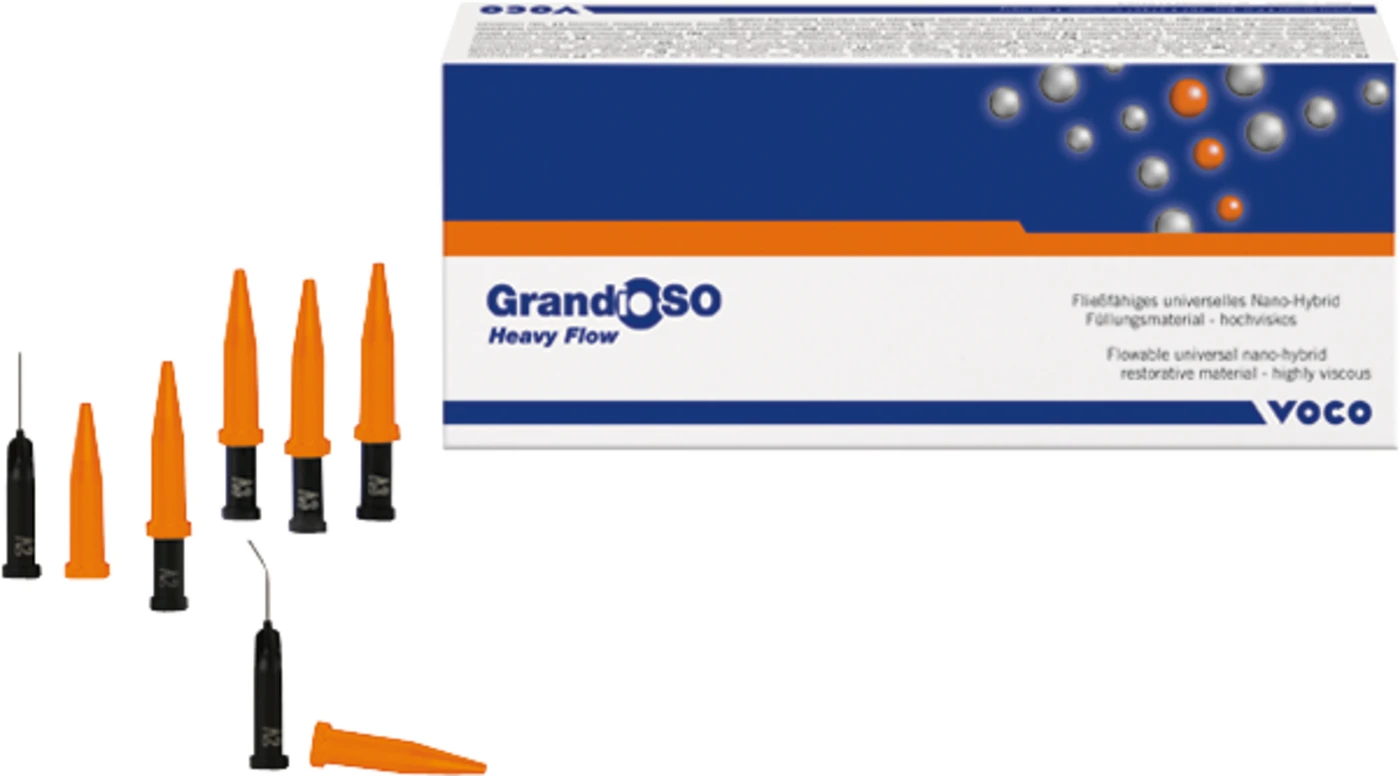 GrandioSO Heavy Flow Packung 2 x 2 g Spritze GA5