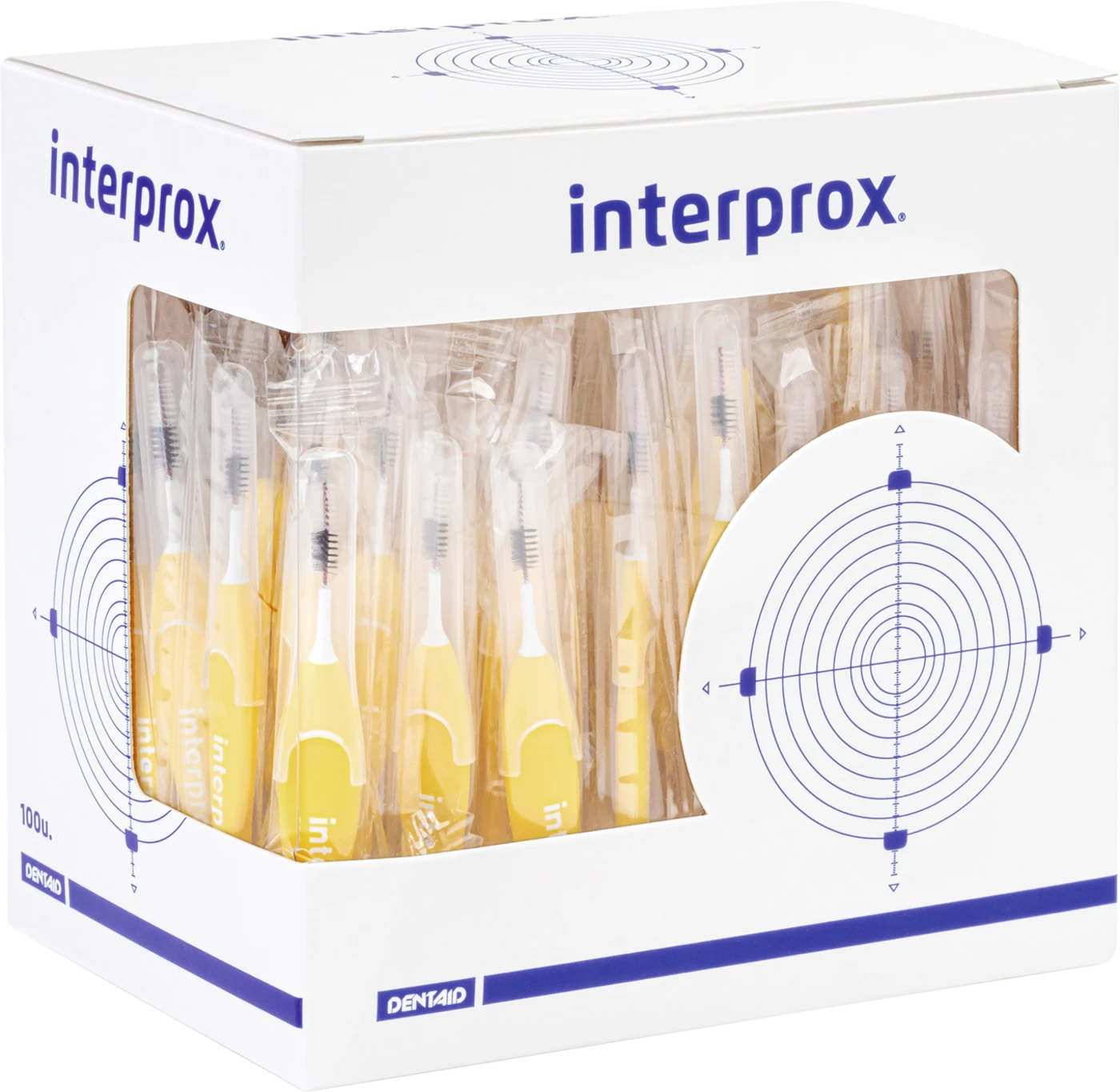 interprox® Box 100 Stück gelb, Ø 1,4 mm, mini interprox® Box 100 Stück gelb, Ø 1,4 mm, mini