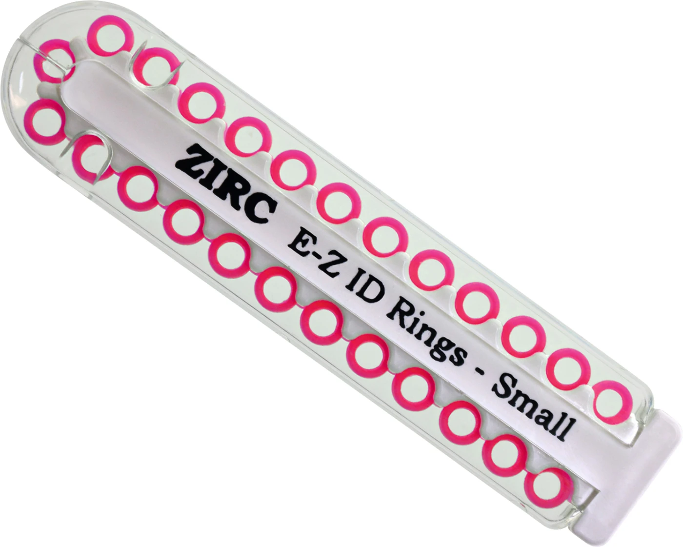 EZ-ID Markierungsringe Packung 25 Stück neonpink, Ø 3 mm