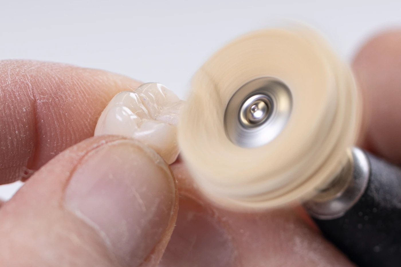 Lederschwabbel Packung 5 Stück montiert, Ø 22 mm 