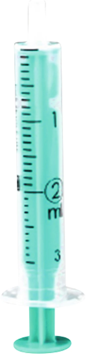 Einmalspritzen Packung 100 Stück 2 ml