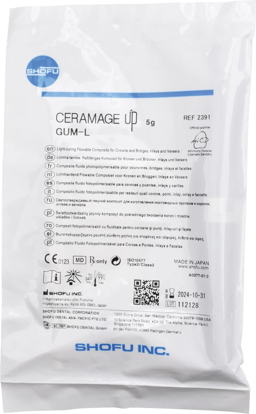 CERAMAGE UP Spritze 5 g Komposit gum L CERAMAGE UP Spritze 5 g Komposit gum L