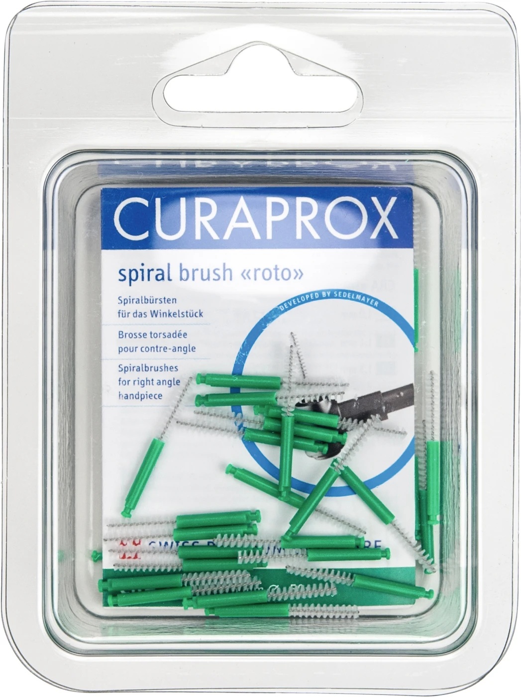 CURAPROX CRA roto Packung 50 Stück CRA 11, grün, Ø 2,5 mm CURAPROX CRA roto Packung 50 Stück CRA 11, grün, Ø 2,5 mm