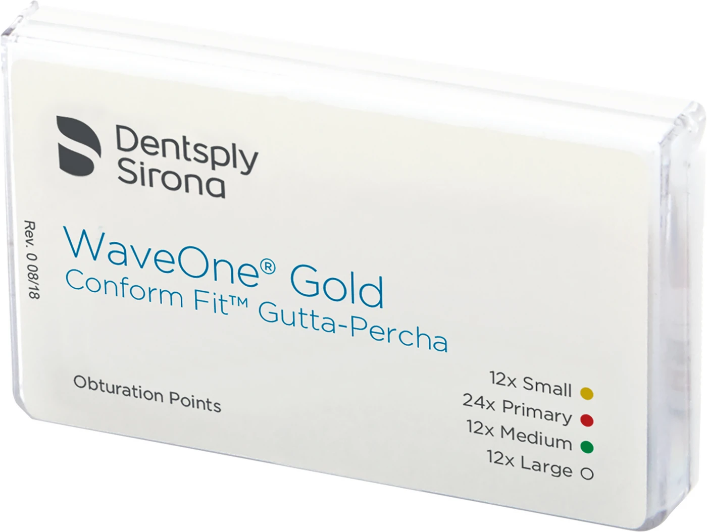 WaveOne® Gold Conform Fit™ Guttaperchaspitzen Box 60 Stück Mix