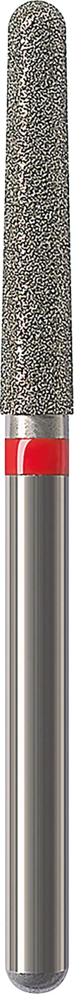 Diamanten 850 Packung 5 Stück rot fein, FG, Figur 199 Konus rund, 10 mm, ISO 018