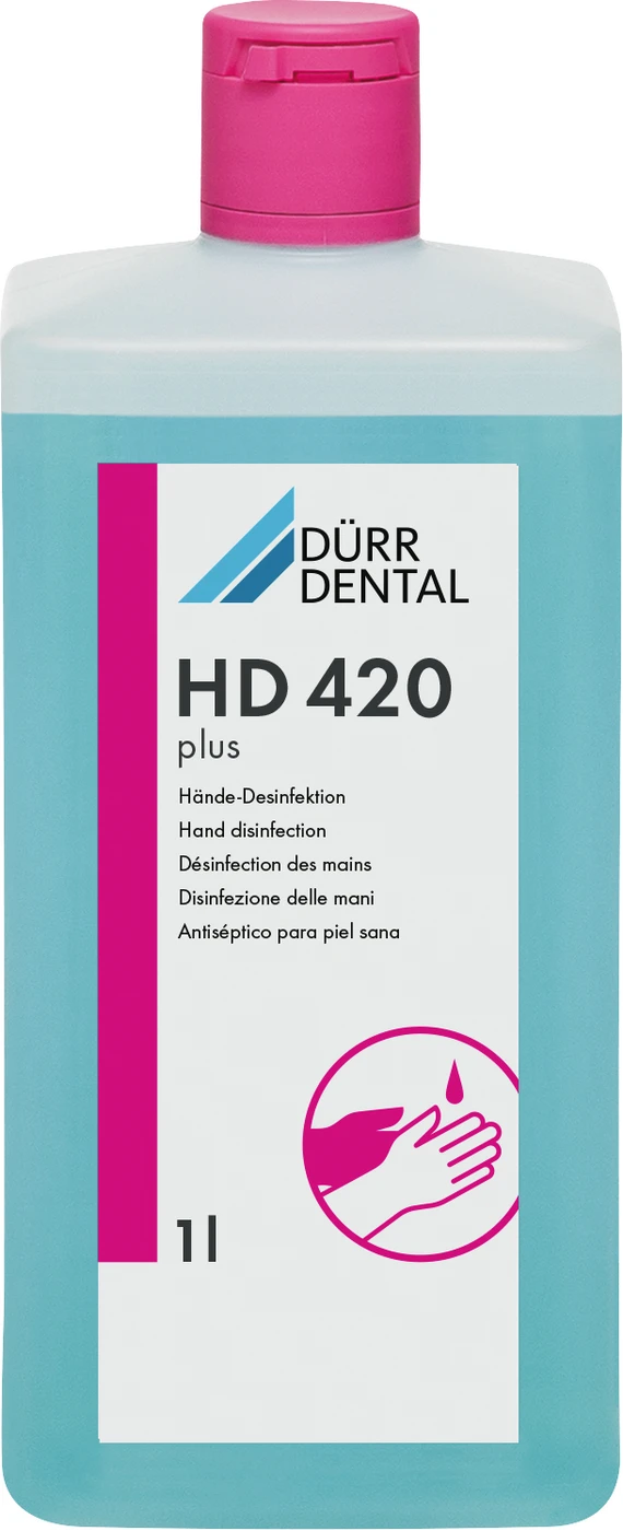 HD 420 plus Hände-Desinfektion Flasche 1 Liter