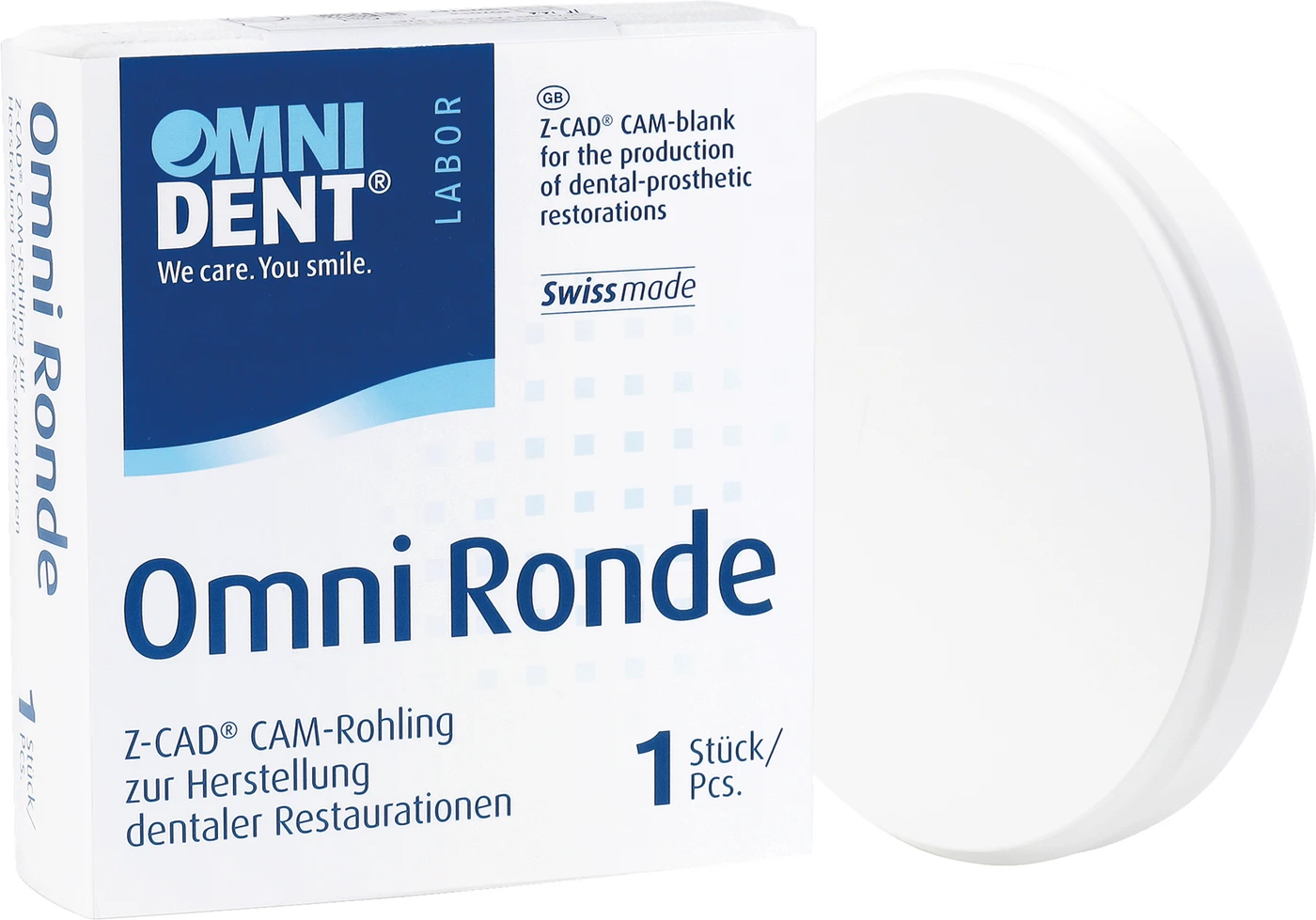 Omni Z-CAD One4All Ronden Stück Ø 98,5 mm, H 18 mm, B3