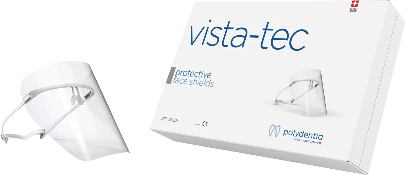 Vista-Tec Set 1 Gestell, 1 Kopfband, 5 Gesichtsschutzschilde