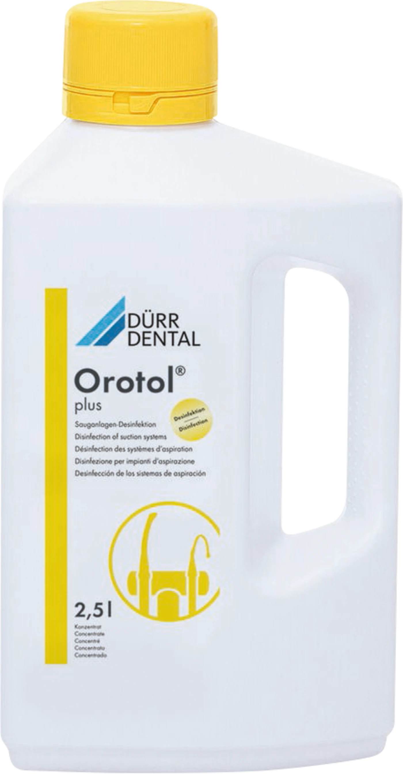 Orotol® plus Sauganlagen-Desinfektion Flasche 2,5 Liter