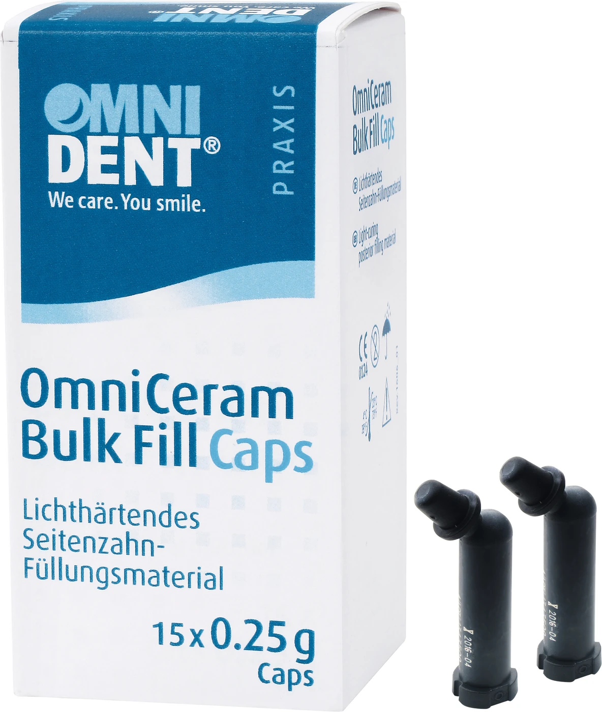 OmniCeram Bulk Fill Packung 15 x 0,25 g Cap