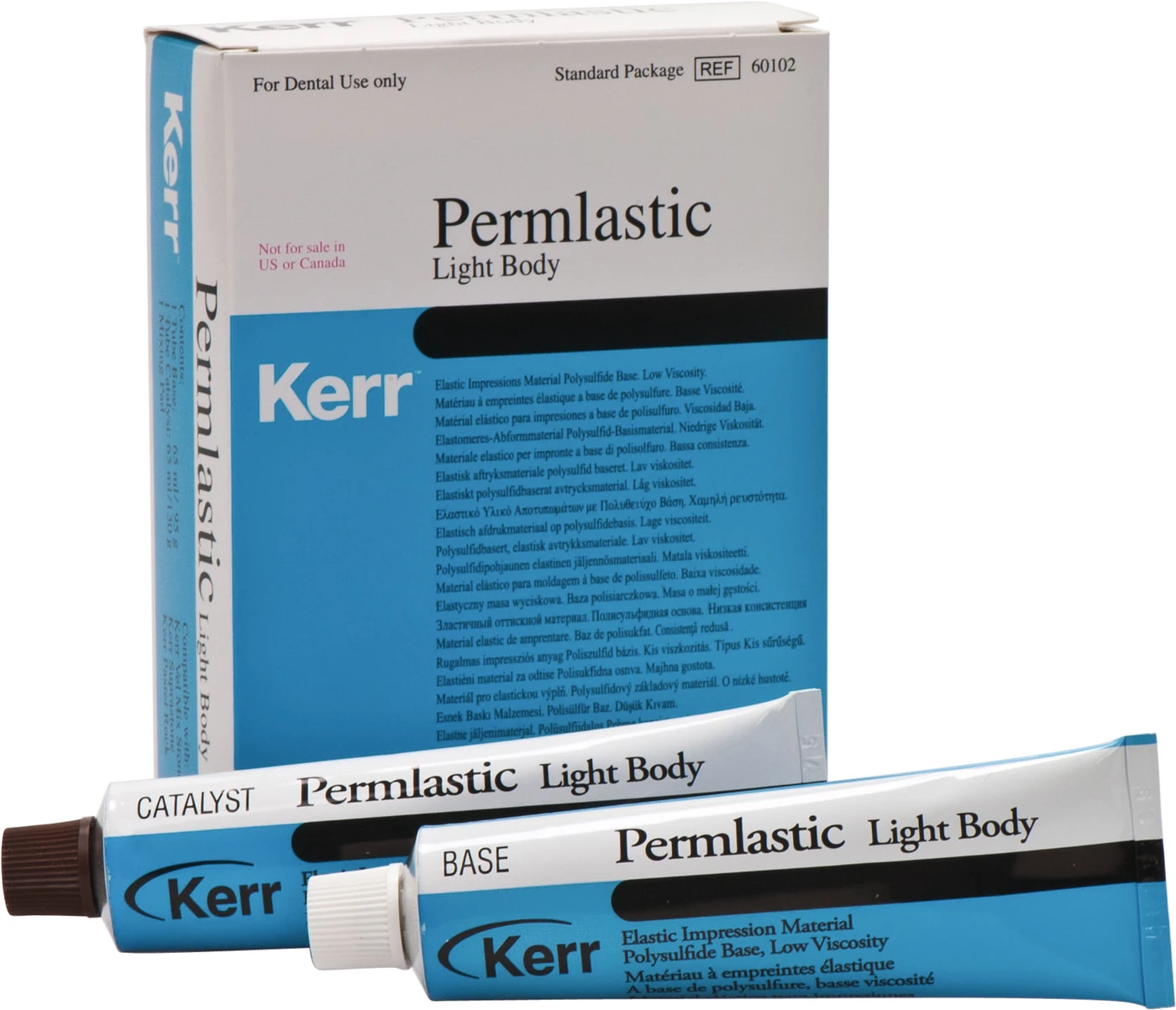 Permlastic™ Packung 95 g Base, 130 g Katalysator, Light Body, 1 Mischblock